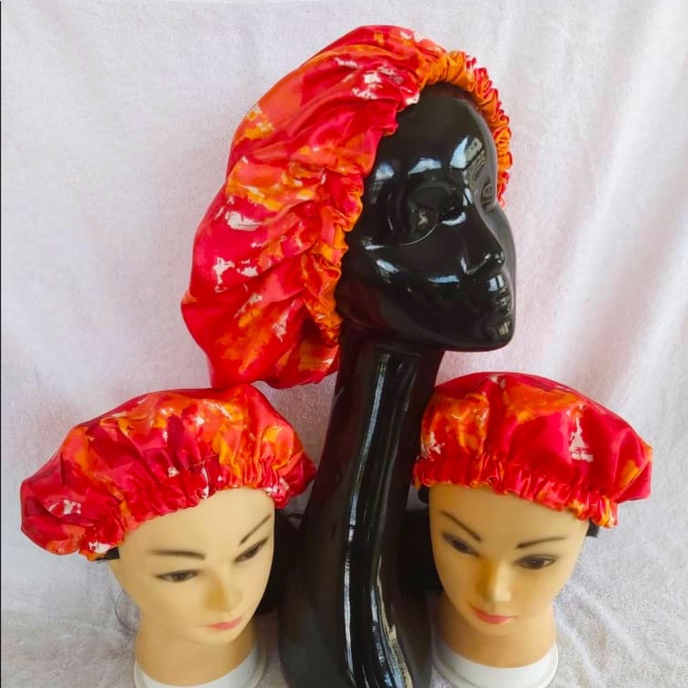 Mum and daughters hair Bonnet